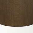 Mercana Lyonne Oak Wood Pedestal Side Tables
