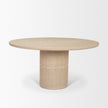 Mercana Sorrano Round 6-Seater Pedestal Dining Table