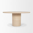 Mercana Sorrano Round 6-Seater Pedestal Dining Table