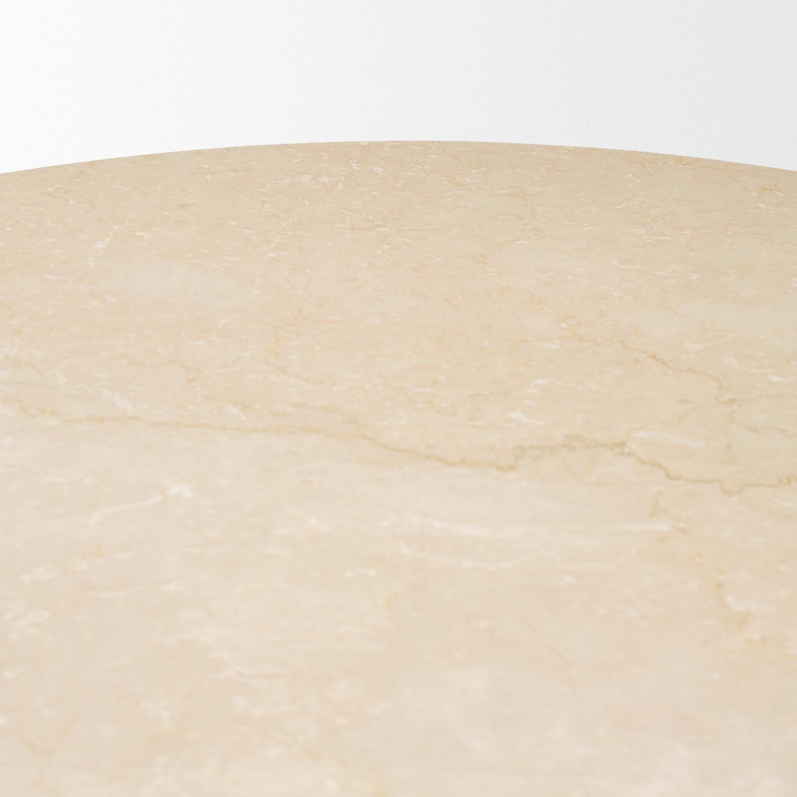 Mercana Sorrano Round 6-Seater Pedestal Dining Table