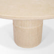 Mercana Sorrano Round 6-Seater Pedestal Dining Table