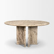 Mercana Rivaro Round 6-Seater Dining Table