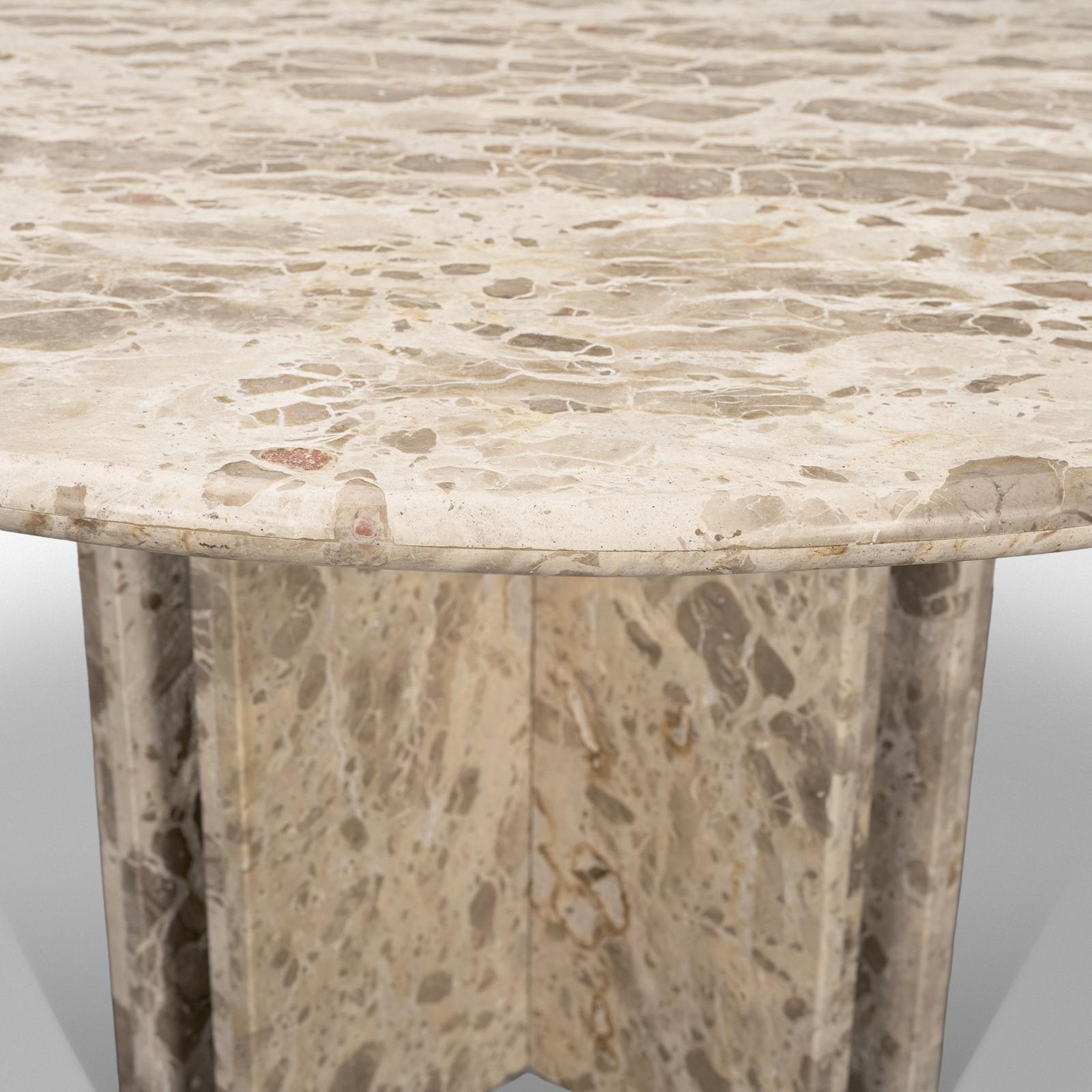 Mercana Rivaro Round 6-Seater Dining Table
