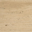 Mercana Tavora Ribbed Square Travertine Coffee Table
