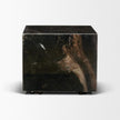 Mercana Quadra Solid Black Marble Square Coffee Table