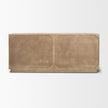 Mercana Serrin Solid Wood w/ Travertine 4 Door Closed Sideboard