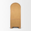Mercana Hawthorne Solid Oak Wood w/ Glass Curio Cabinet