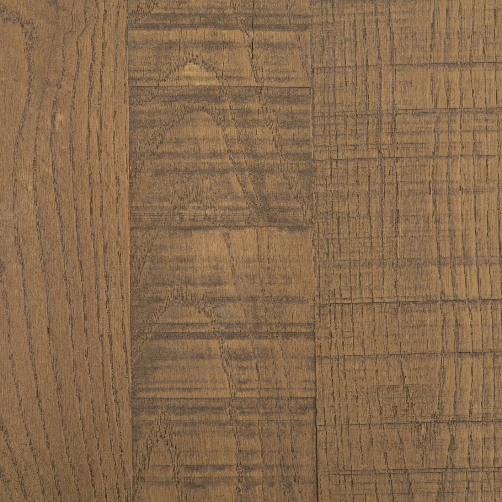 Mercana Riven Oak Wood Square Side Table