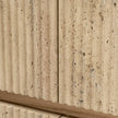 Mercana Travona Oak Wood w/ Travertine 6 Drawer Dresser