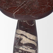Mercana Bellancia Marble Pedastal Side Table