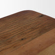 Mercana Hewitt Smooth Reclaimed Wood Side Table