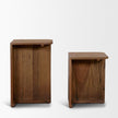 Mercana Lucan Reclaimed Wood Side Tables