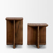 Mercana Lucan Reclaimed Wood Side Tables