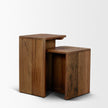 Mercana Lucan Reclaimed Wood Side Tables