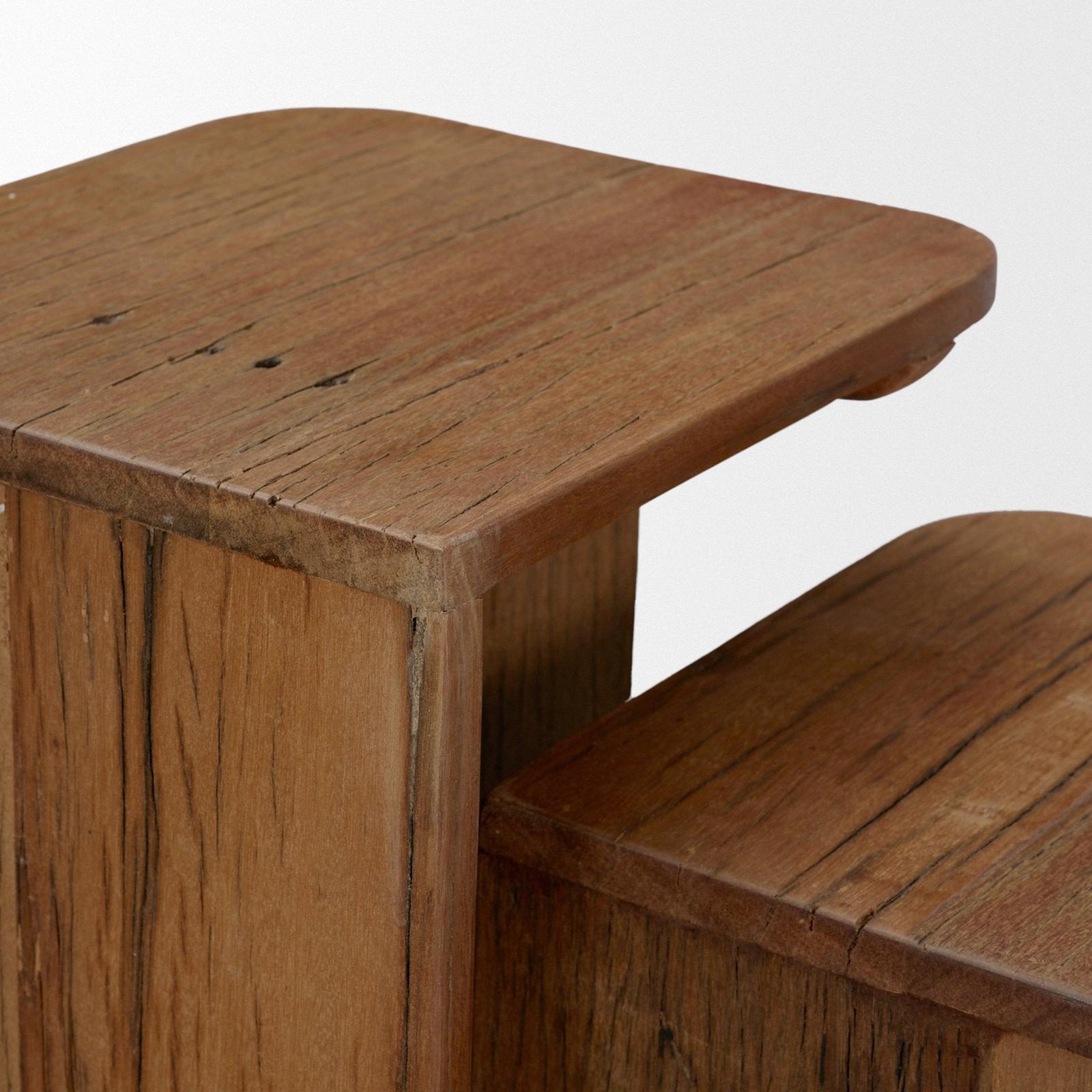 Mercana Lucan Reclaimed Wood Side Tables