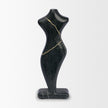 Mercana Contour Black Marble Silhouette Decorative Object