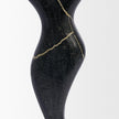 Mercana Contour Black Marble Silhouette Decorative Object