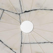 Mercana Orin White Marble Round Disc Decorative Object