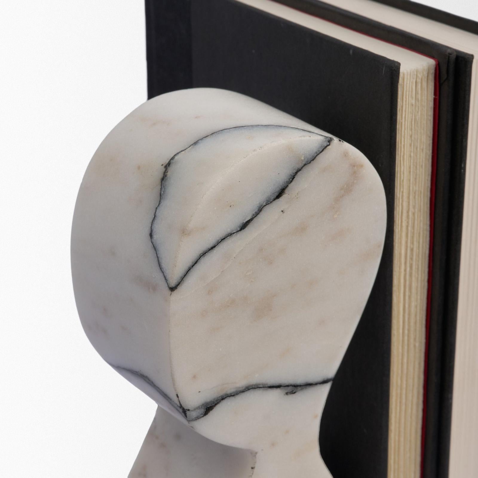 Mercana Shadow Marble Bookends