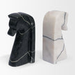 Mercana Cavalli Marble Horse Bookends