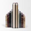 Mercana Corte Mixed Marble Stacked Bookends