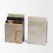 Mercana Corte Mixed Marble Stacked Bookends