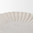 Mercana Fiora Marble Scalloped Decorative Bowl