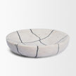 Mercana Sintessi White Marble Decorative Bowl