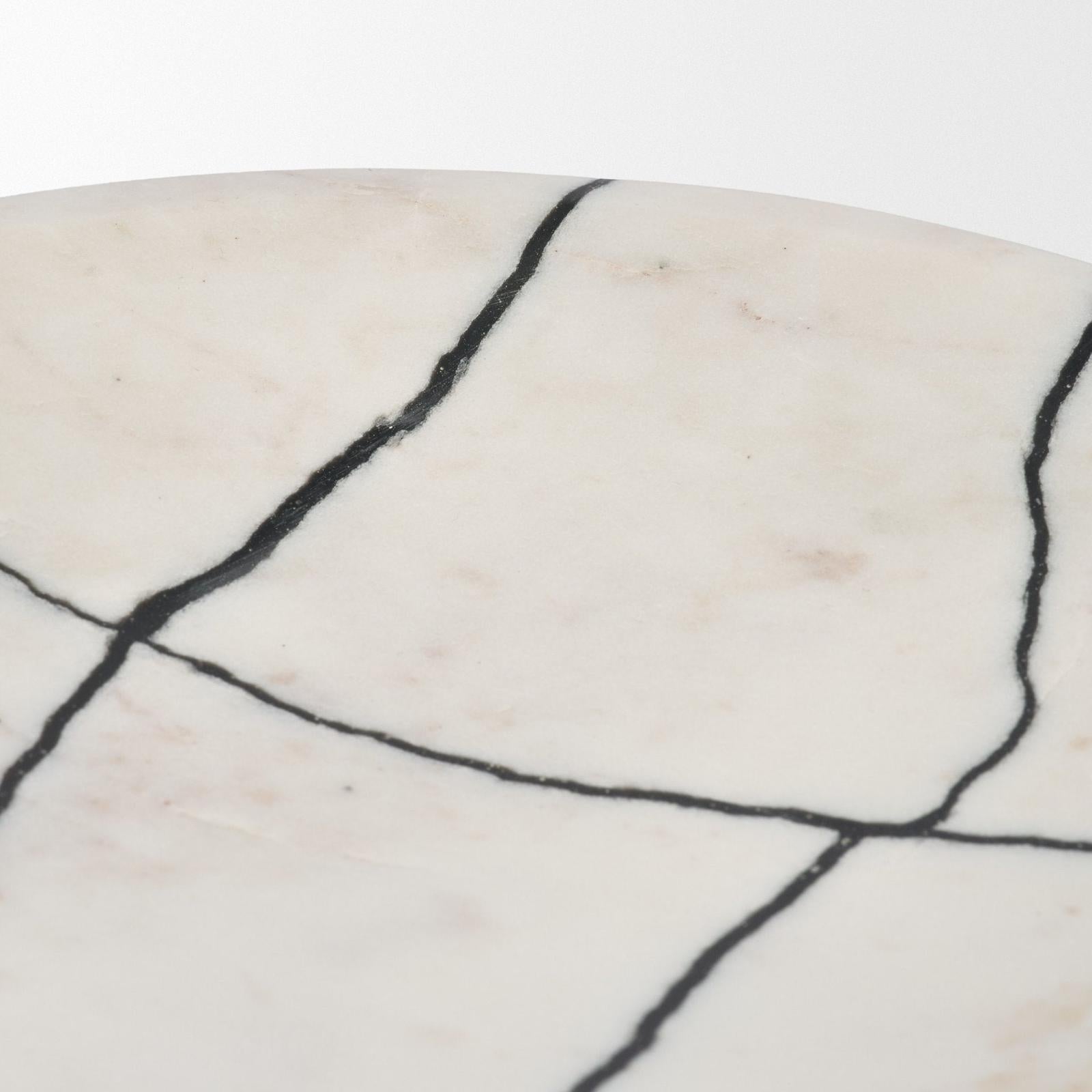 Mercana Sintessi White Marble Decorative Bowl
