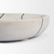 Mercana Sintessi White Marble Decorative Bowl