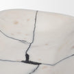 Mercana Sintessi White Marble Decorative Bowl