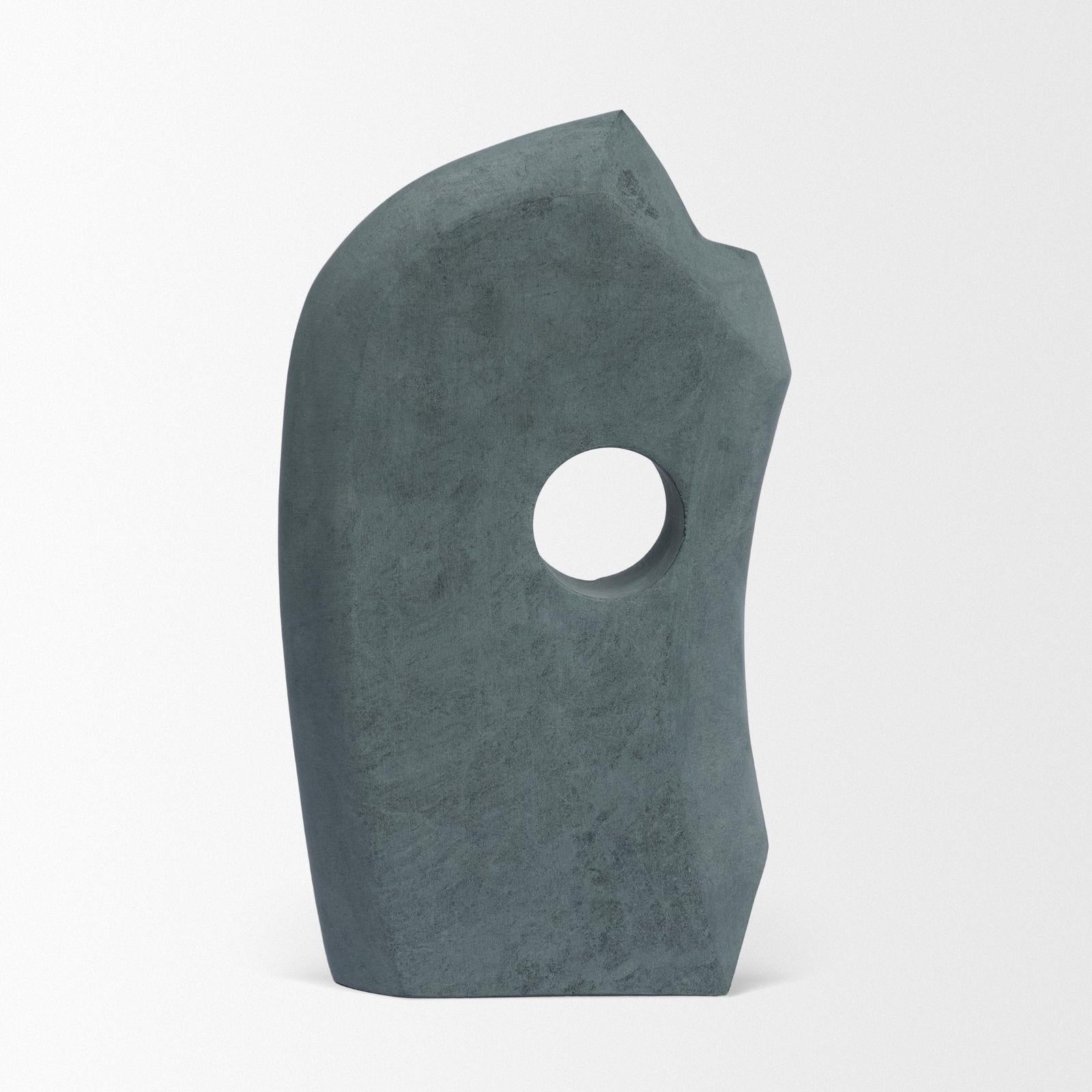 Mercana Carico Sculptural Gray Marble Decorative Object