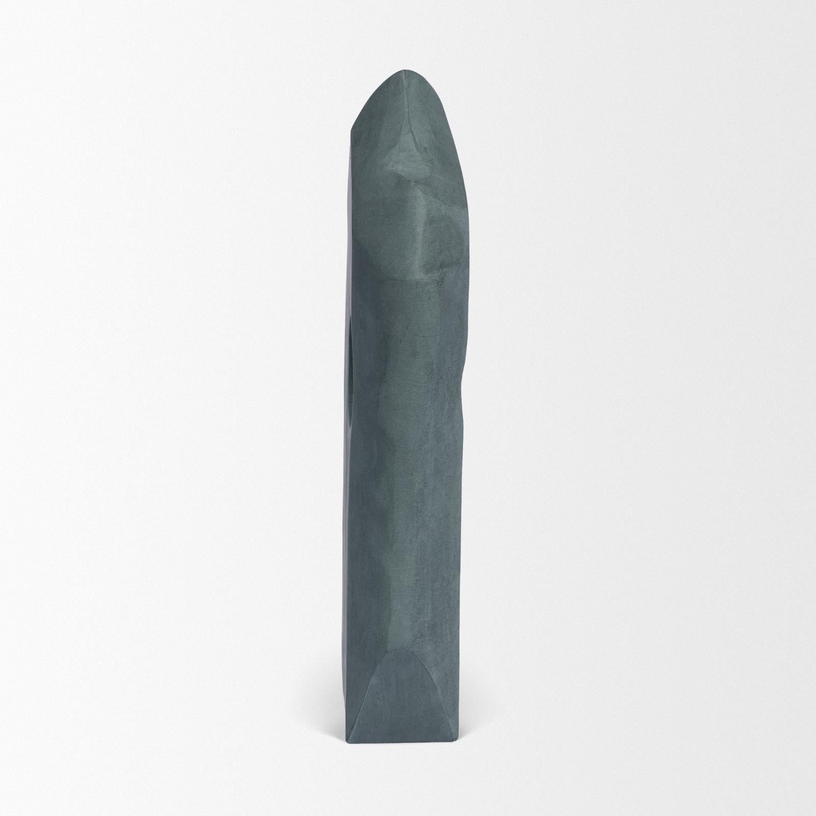 Mercana Carico Sculptural Gray Marble Decorative Object