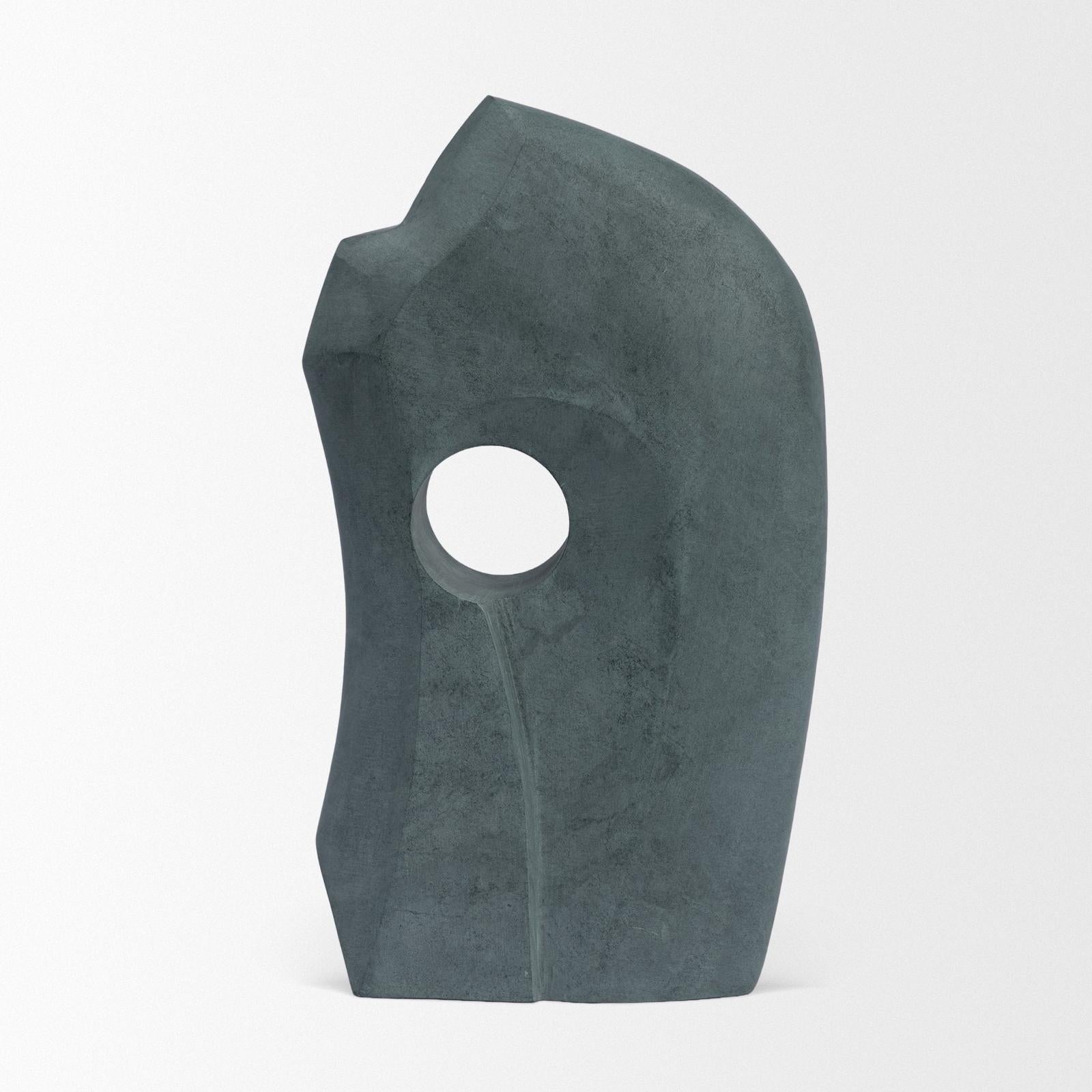 Mercana Carico Sculptural Gray Marble Decorative Object