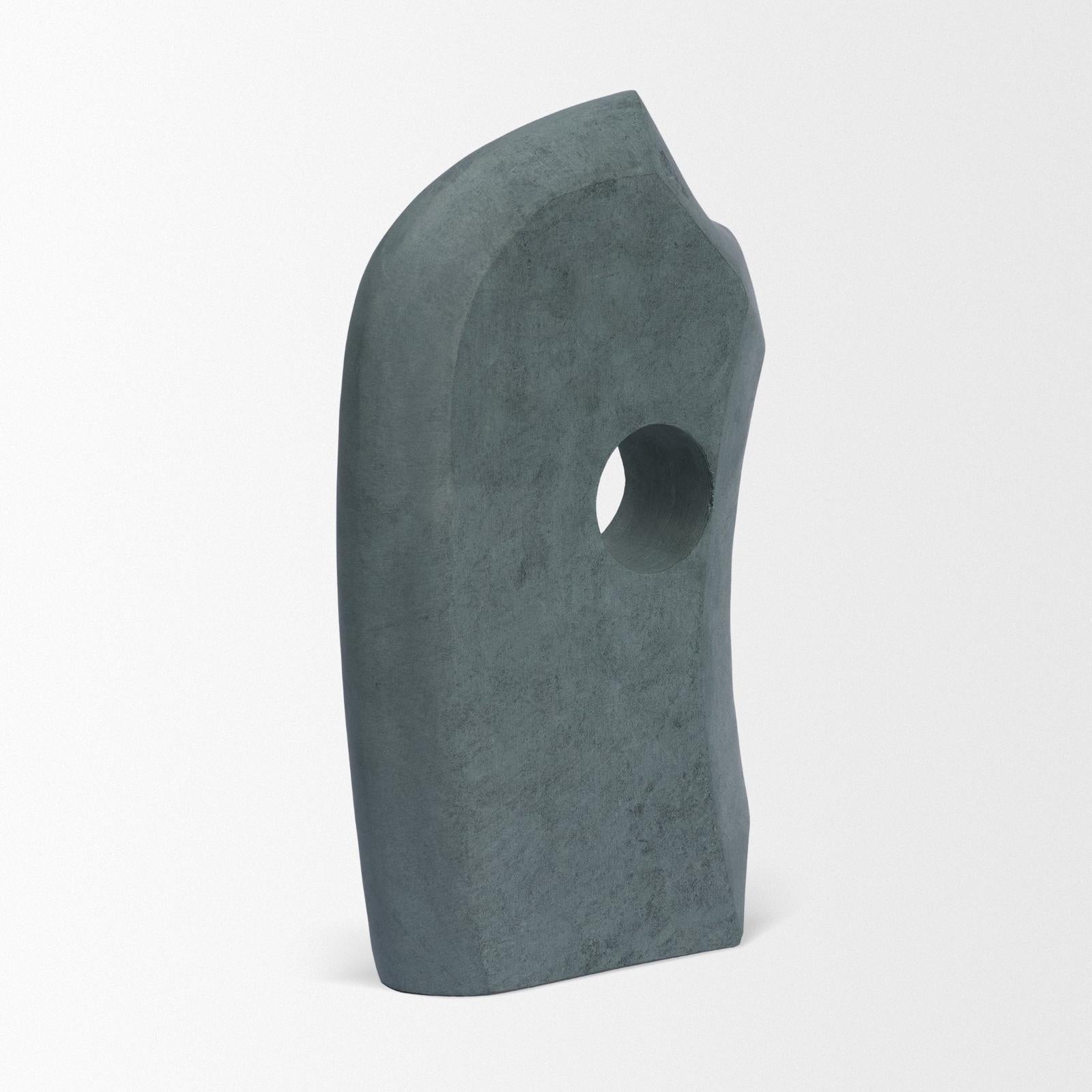 Mercana Carico Sculptural Gray Marble Decorative Object