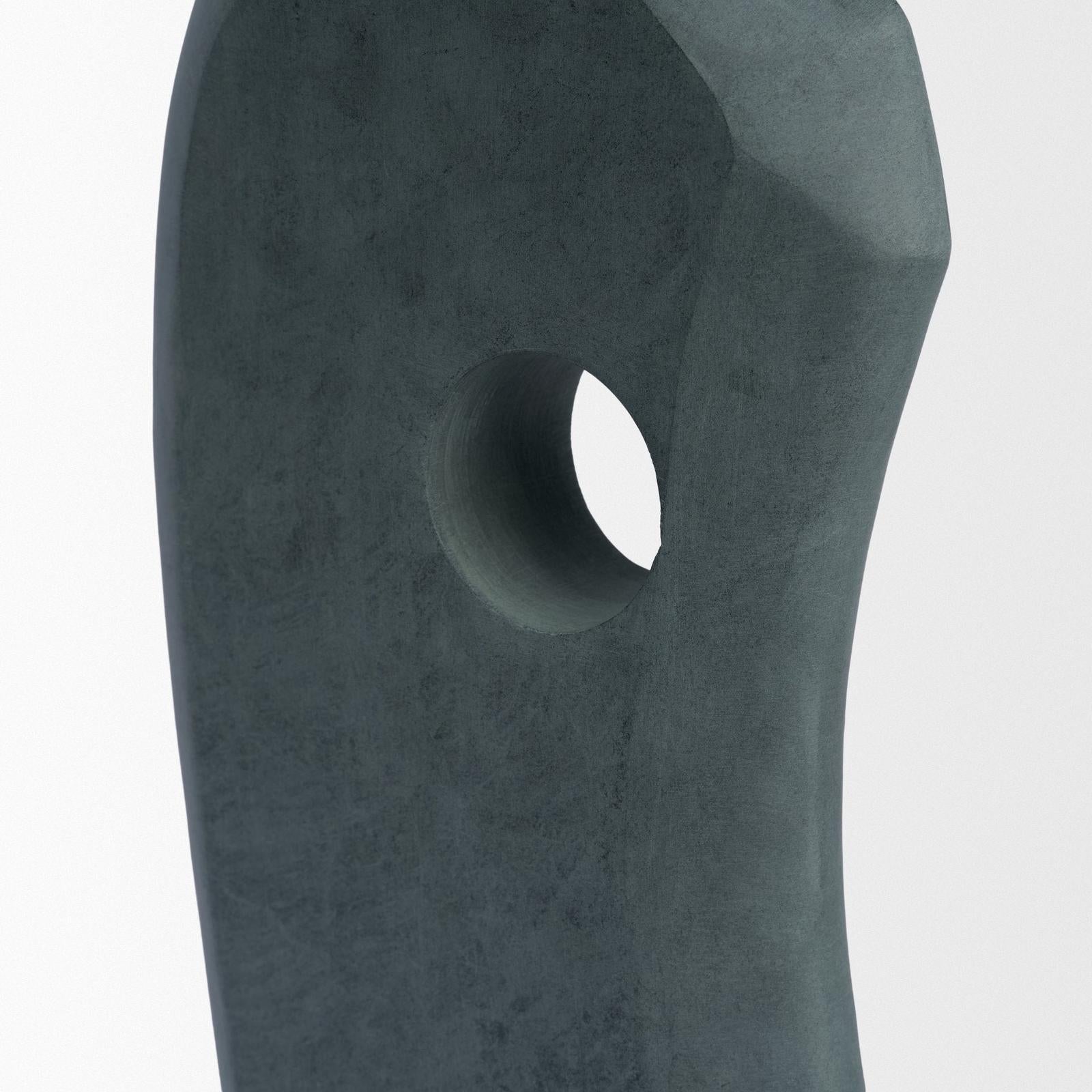Mercana Carico Sculptural Gray Marble Decorative Object