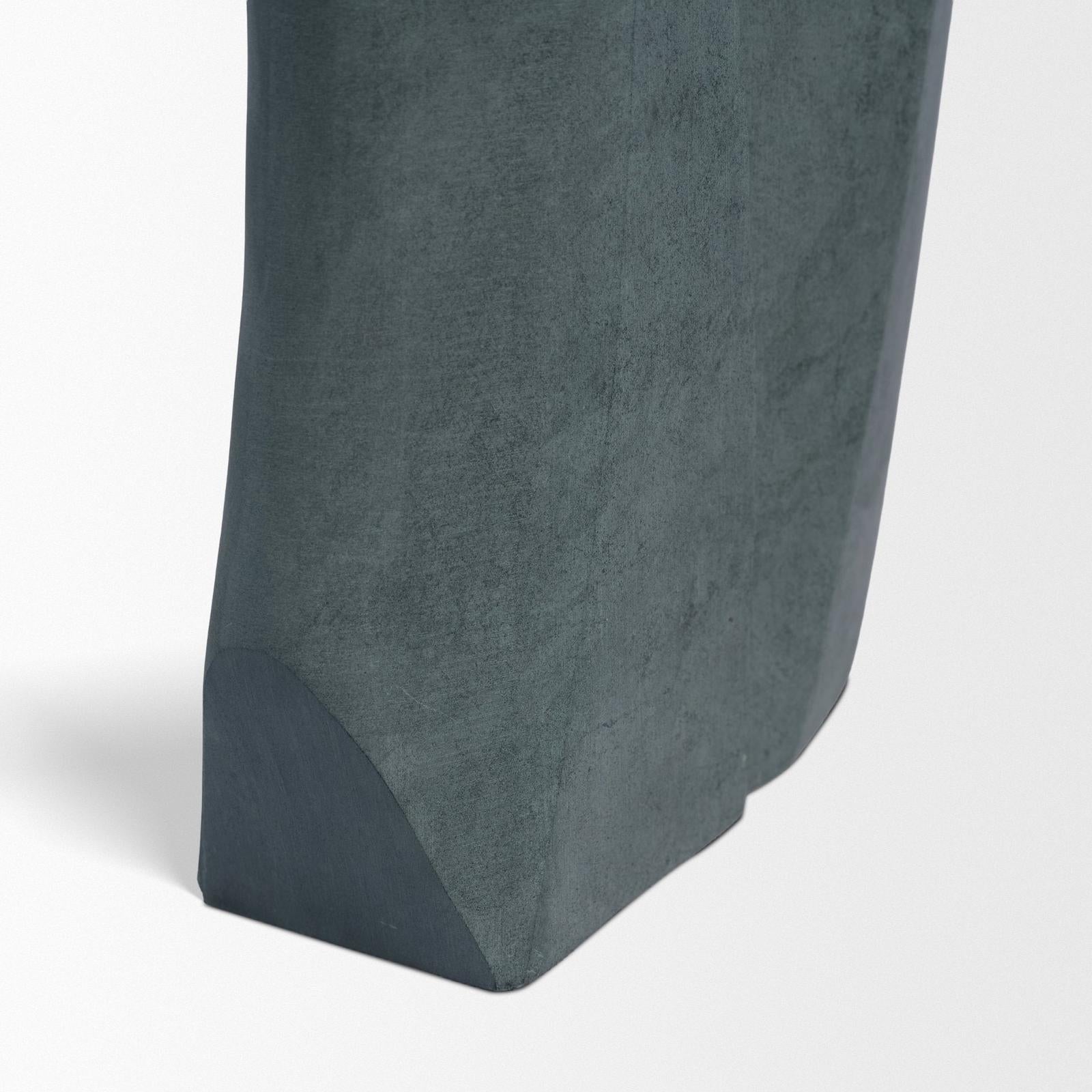 Mercana Carico Sculptural Gray Marble Decorative Object