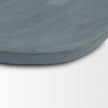 Mercana Tria Rounded Triangular Grey Marble Decorative Tray