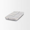 Mercana Tratto Rectangular White Marble Decorative Tray