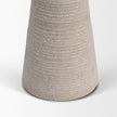 Mercana Cono Off-White Marble Cone Shaped Candle Holders - Set of 2