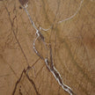 Mercana Matteo Solid Rainforest Rust Marble Rectangular Coffee Table