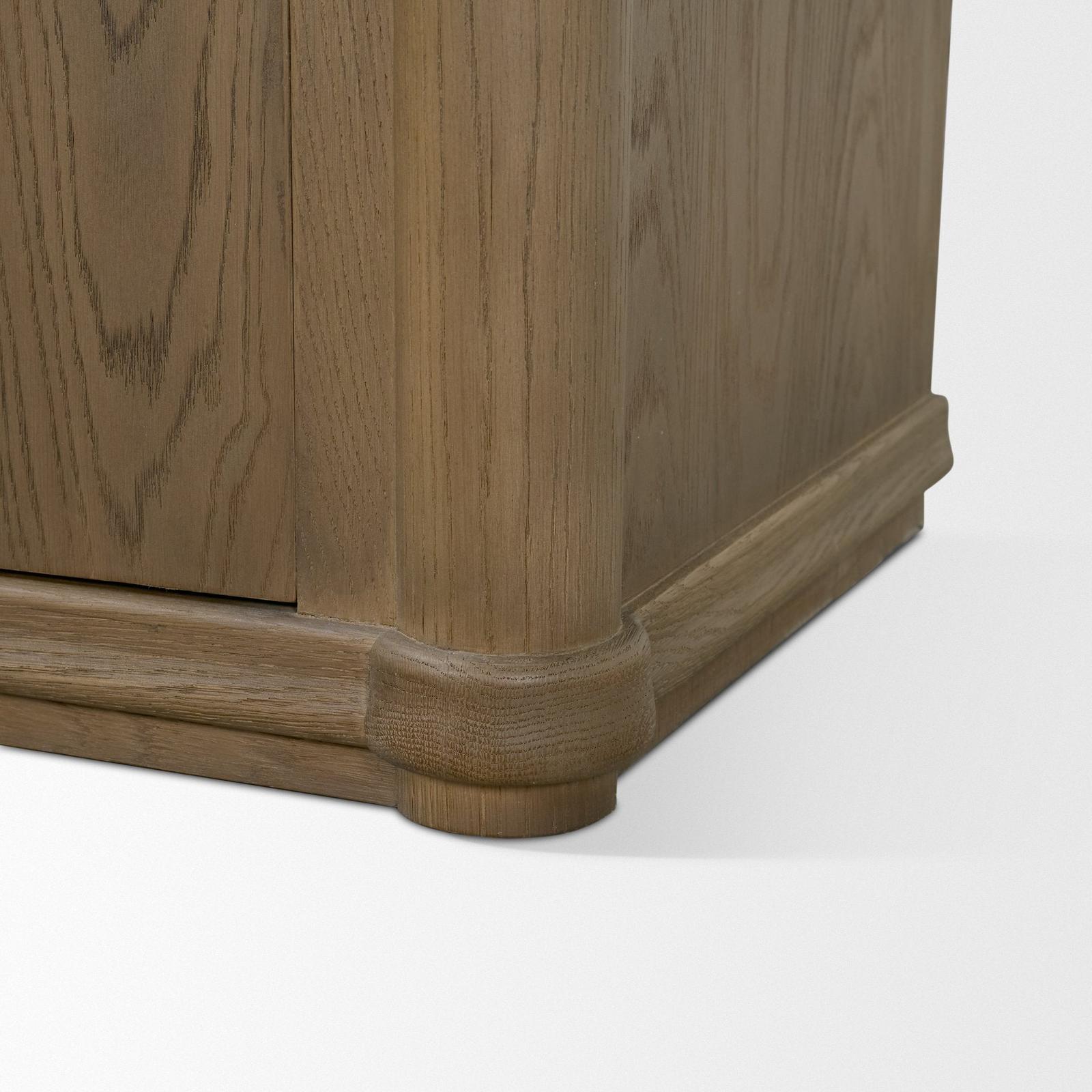 Mercana Alden Wood 4-Door Closed Sideboard