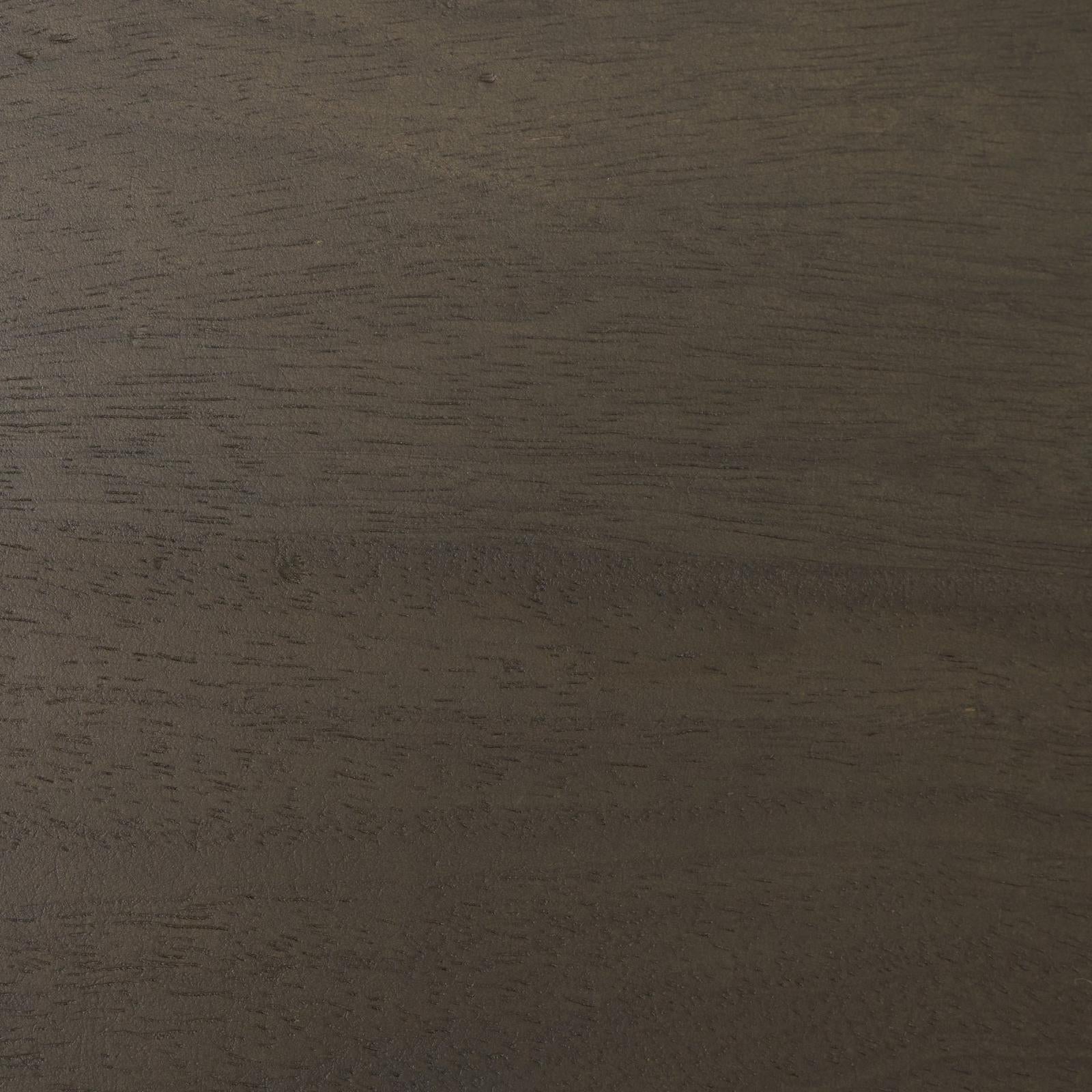 Mercana Cinder Distressed Dark Brown Wood Reeded 4-Door Closed Sideboard