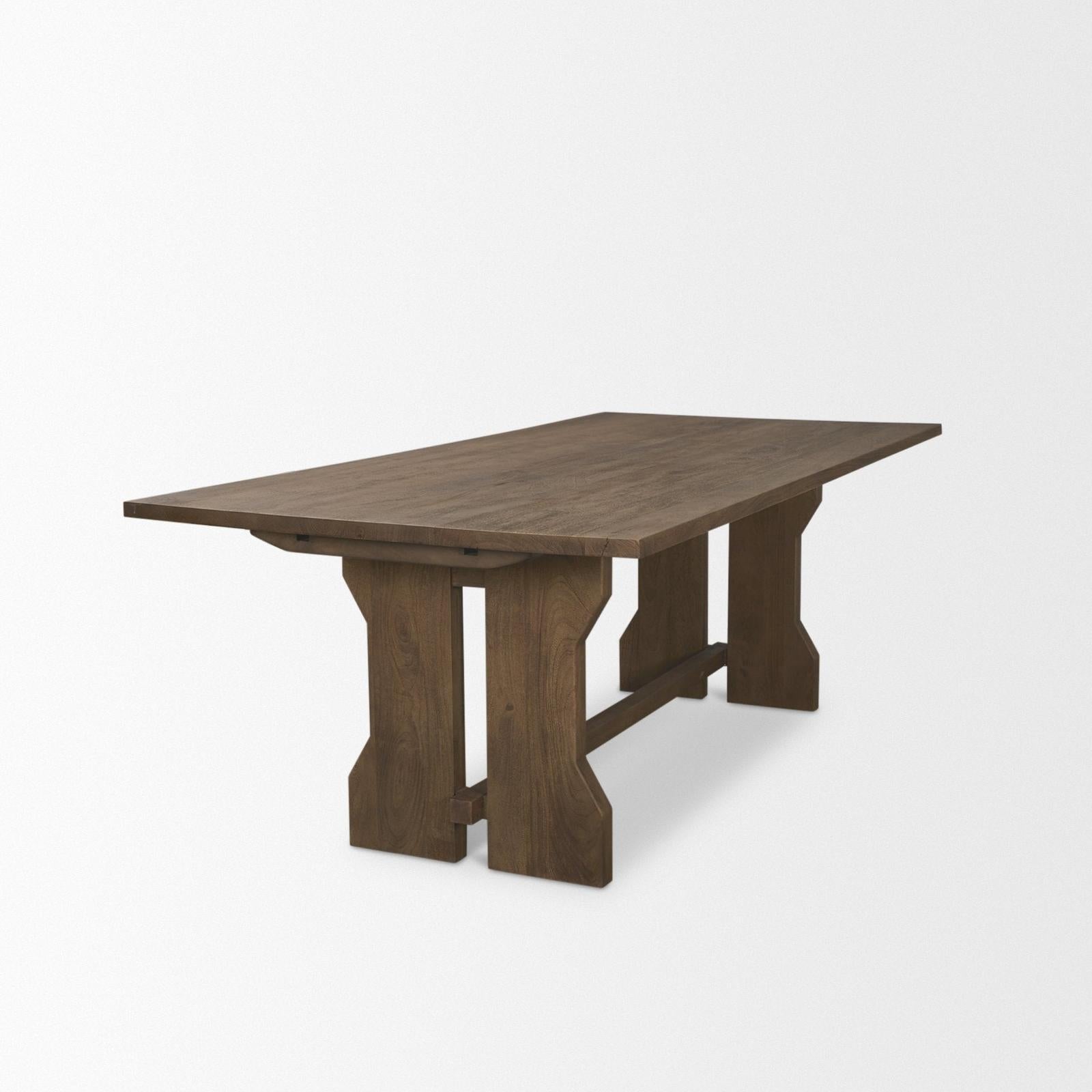 Mercana Rooke Rectangular 10-Seater Extendable Dining Table