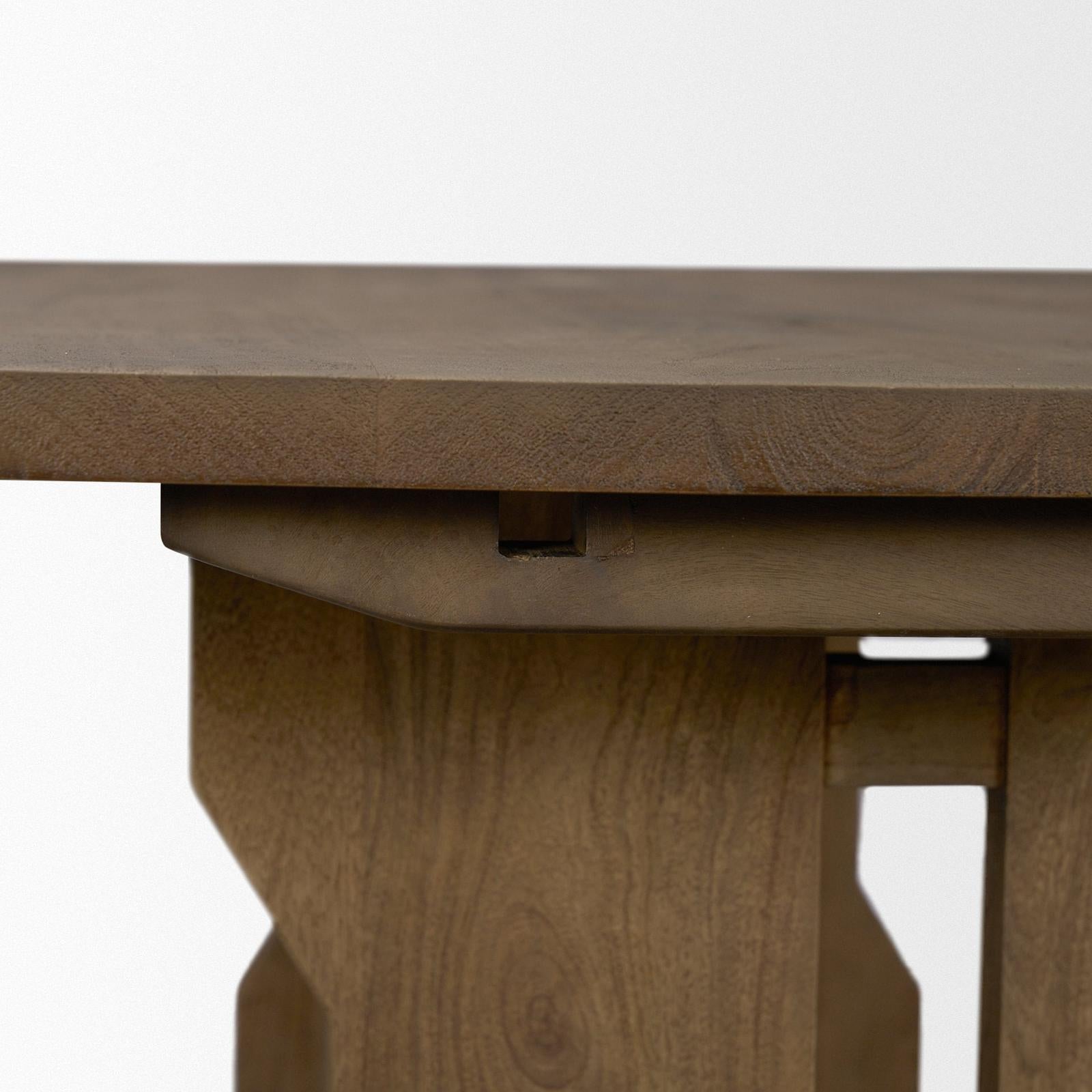 Mercana Rooke Rectangular 10-Seater Extendable Dining Table