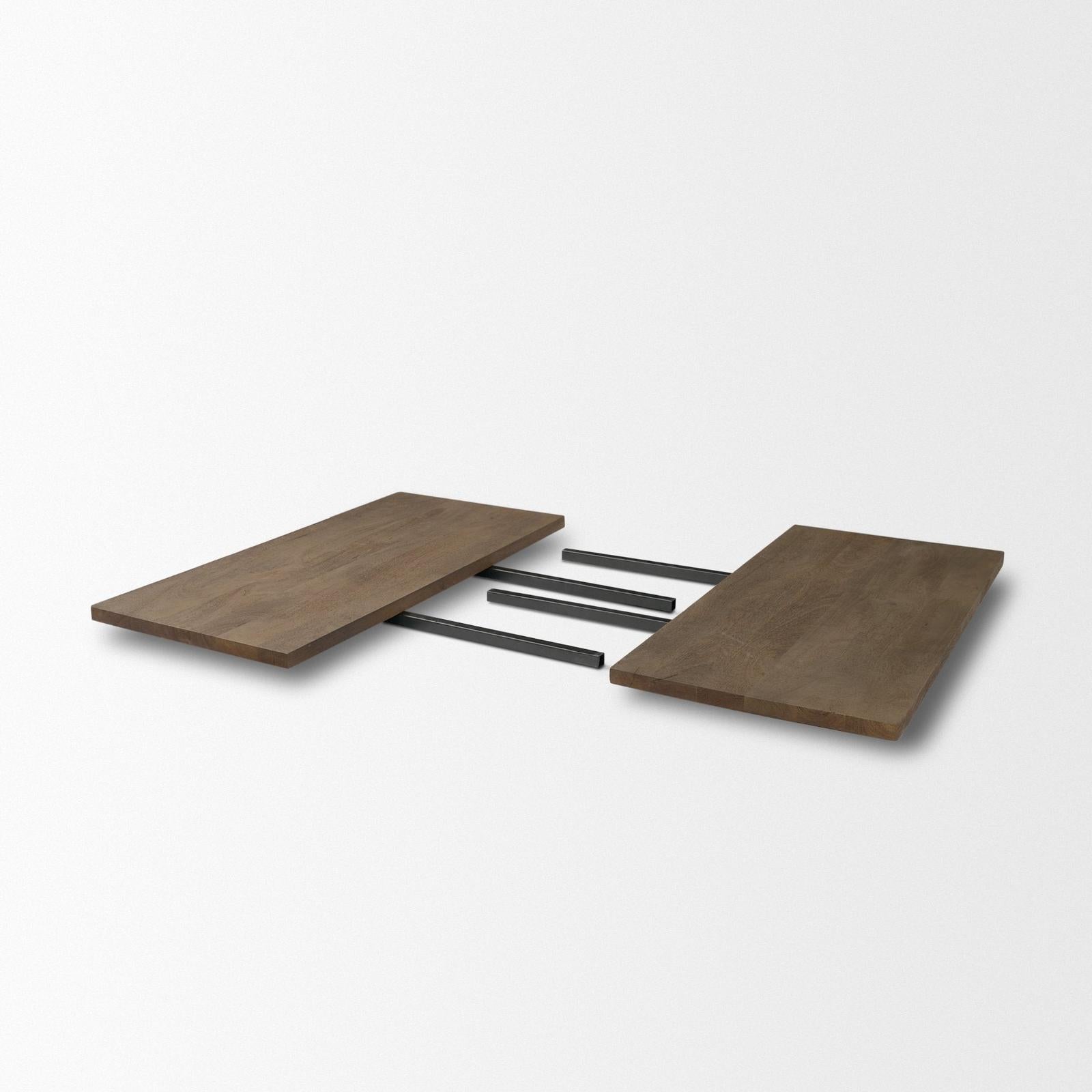 Mercana Rooke Rectangular 10-Seater Extendable Dining Table