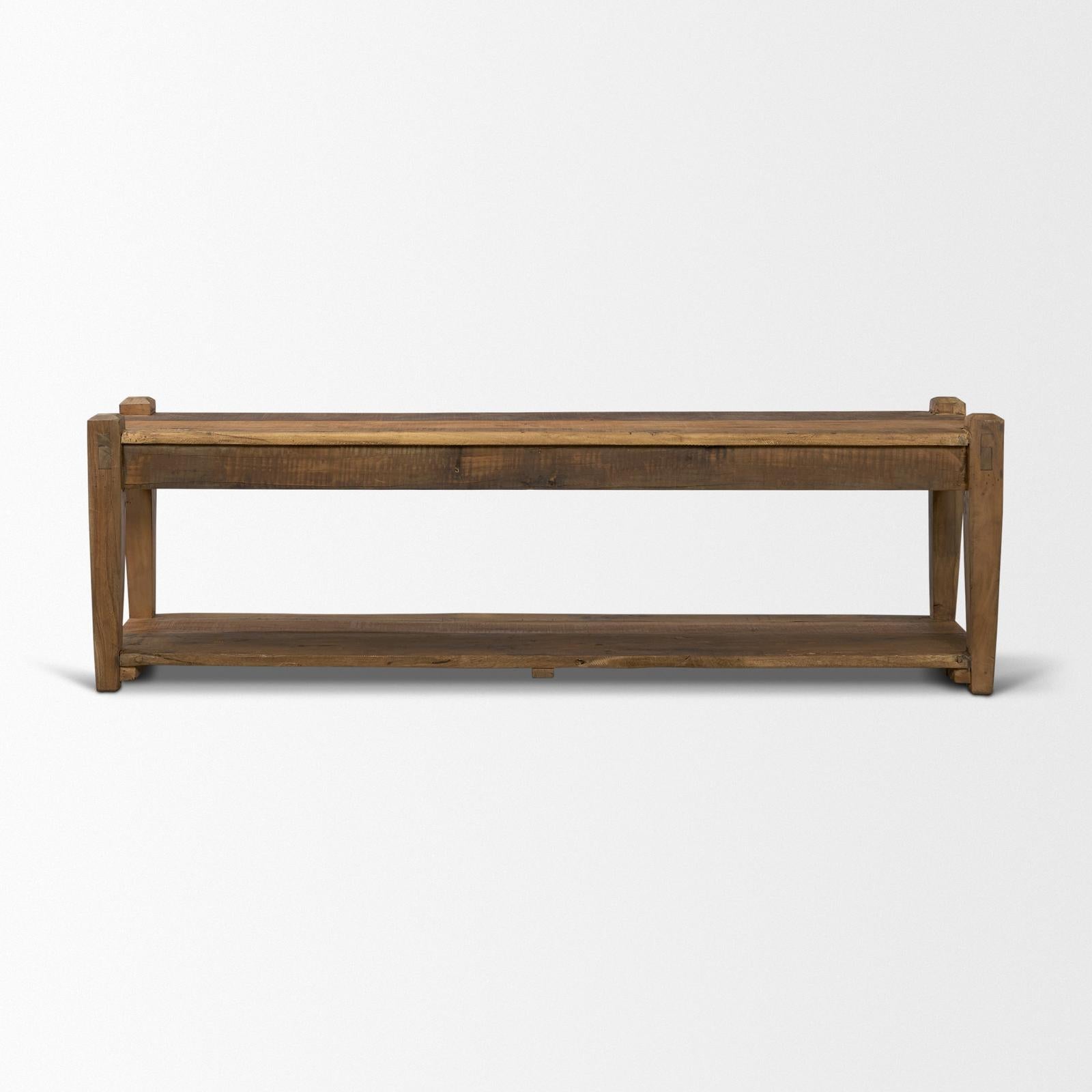 Mercana Ashwick Reclaimed Wood Bench