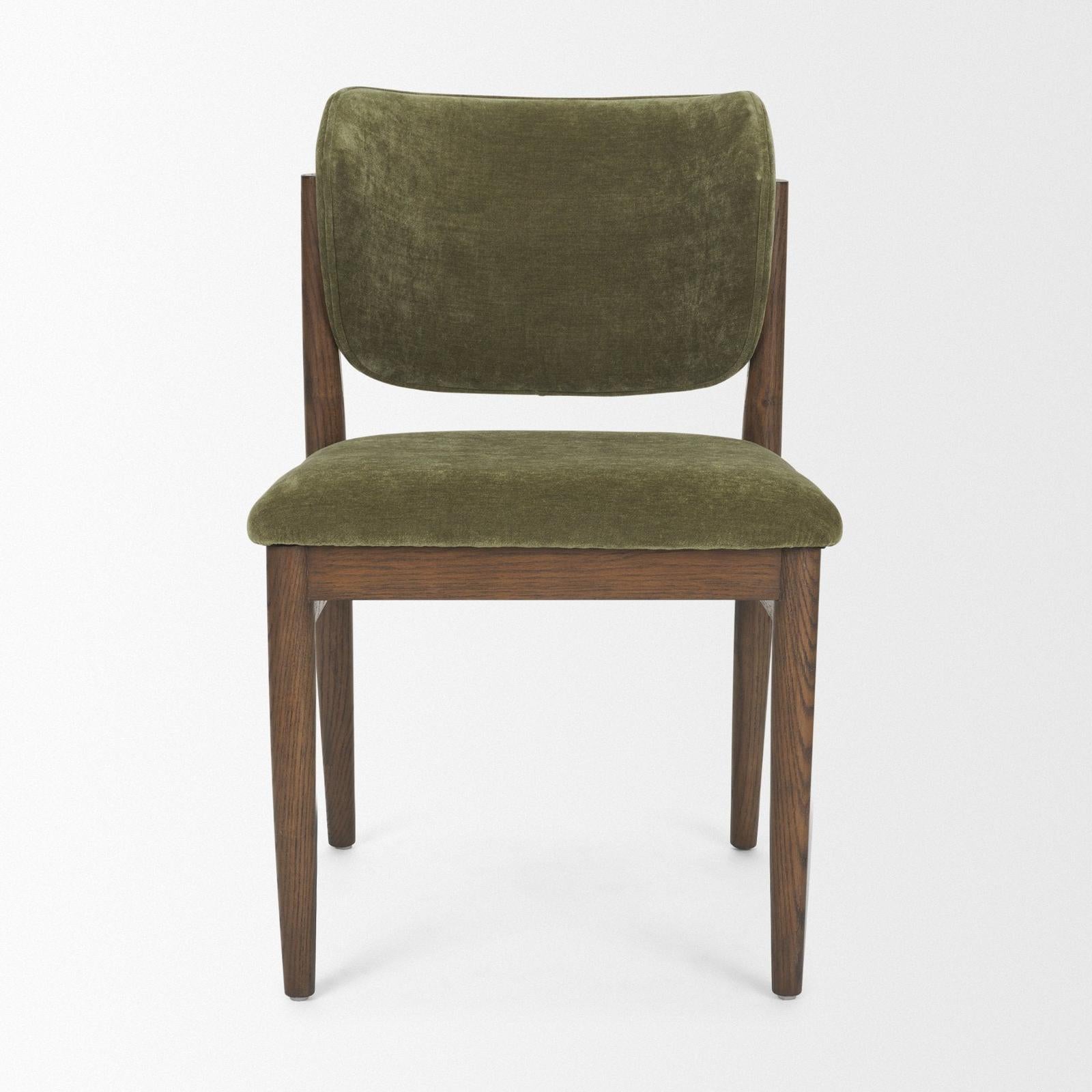 Mercana Cline Curved Back Dining Side Chair