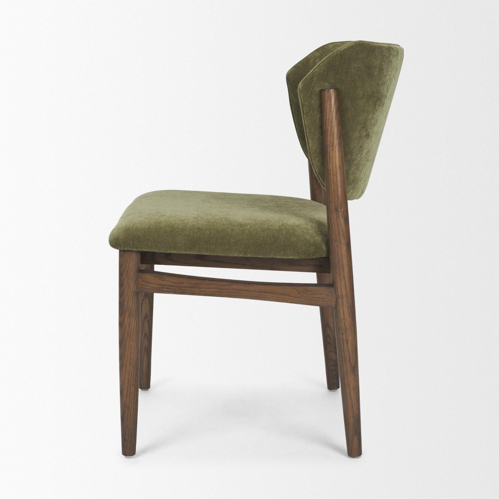 Mercana Cline Curved Back Dining Side Chair