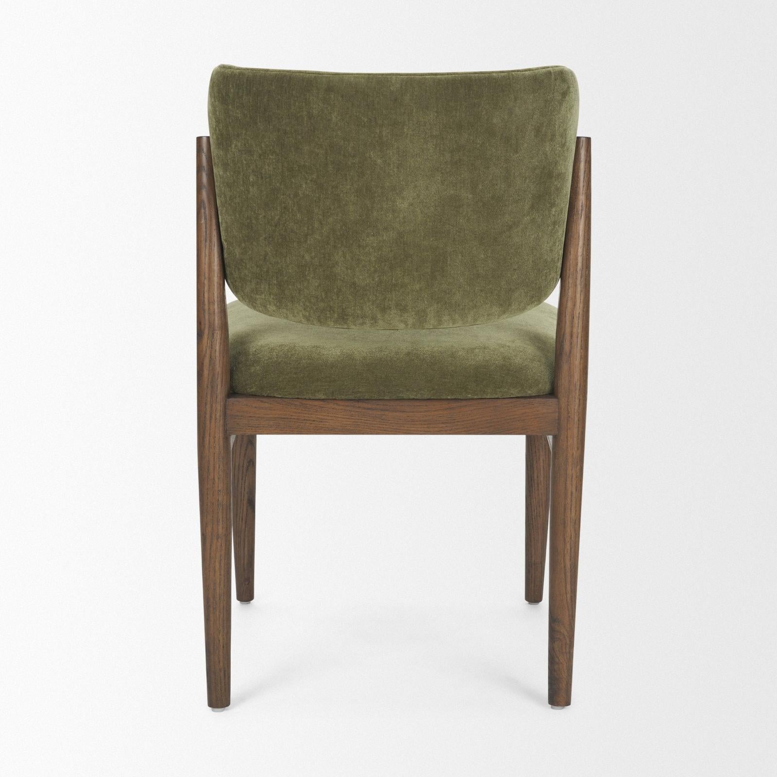 Mercana Cline Curved Back Dining Side Chair